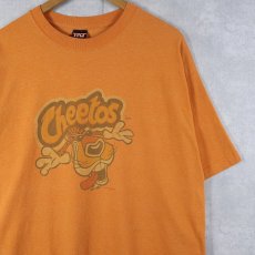 画像1: "Cheetos" お菓子メーカー キャラクタープリントTシャツ XL (1)