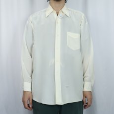画像2: 40〜50's TOWNCRAFT レーヨンシャツ SIZE15 2 (2)