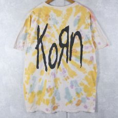 画像2: Korn "It's gonna be better tomorrow" タイダイ メタルバンドプリントTシャツ L (2)