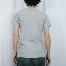 画像3: 60's Champion C中ランタグ "BYU" 染み込みプリントTシャツ SIZE42 (3)