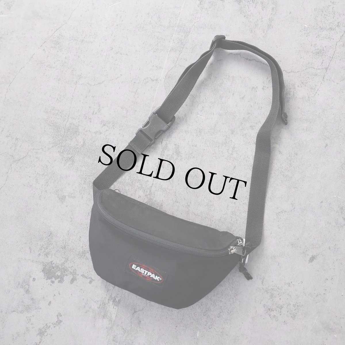 画像1: EASTPAK ウエストバック BLACK (1)