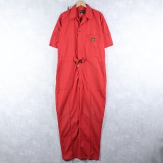 画像1: 60's Lee USA製  ワッペン付き コットンオールインワン LARGE-LONG (1)