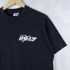 画像2: 90's BOLT USA製 "MAUI SHREDDERS" サーフブランド プリントTシャツ BLACK XL (2)