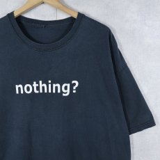 画像1: nothing? 聖書プリントTシャツ BLACK (1)