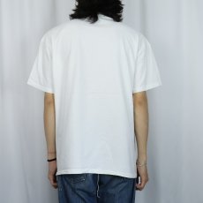 画像3: 90's "my foot is on the ROCK and my name is on the ROLL" ギタリストプリントTシャツ XL (3)
