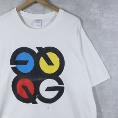 画像1: Quad Graphics 印刷会社 ロゴプリントTシャツ XL (1)