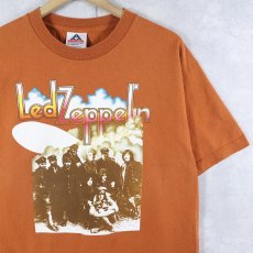 画像1: Led Zeppelin "Led Zeppelin II" ロックバンドアルバムプリントTシャツ L (1)