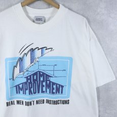 画像1: 90's HOME IMPROVEMENT USA製 コメディドラマプリントTシャツ XL (1)