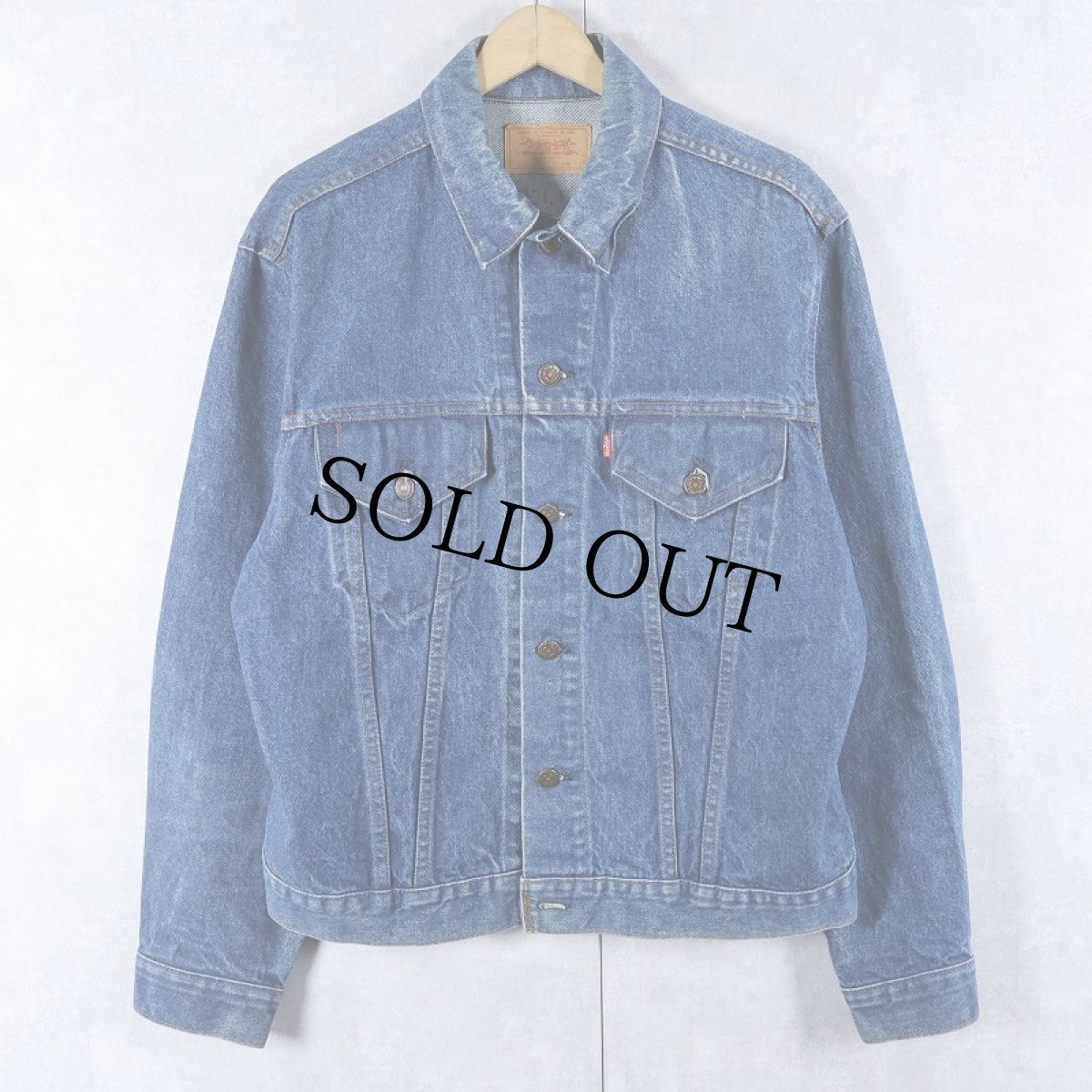 画像1: 70〜80's Levi's 70505-0217 USA製 デニムジャケット SIZE44 (1)