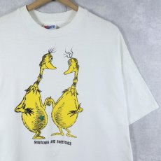 画像1: 90's Dr.Seuss USA製 "SNEETCHES ARE SNEETCHES" キャラクタープリントTシャツ XL (1)