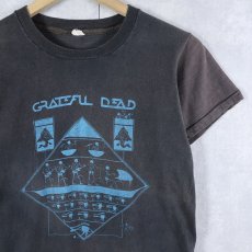 画像1: 70's GRATEFUL DEAD "EZYPT" ロックバンドプリントTシャツ BLACK (1)