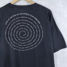 画像2: Sam Roberts "Love at the End of the World" ロックミュージシャン プリントTシャツ BLACK XL (2)
