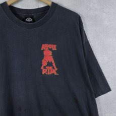 画像2: 90's Above the Rim USA製 映画プリントTシャツ BLACK XXL (2)