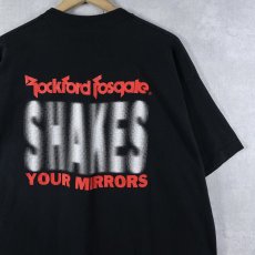 画像1: 90's Rockford Fosgate USA製 カーオーディオブランド プリントTシャツ BLACK XXL (1)