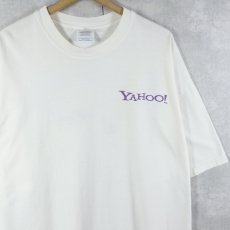 画像2: 2000's YAHOO! IT企業 ロゴプリントTシャツ XXL (2)