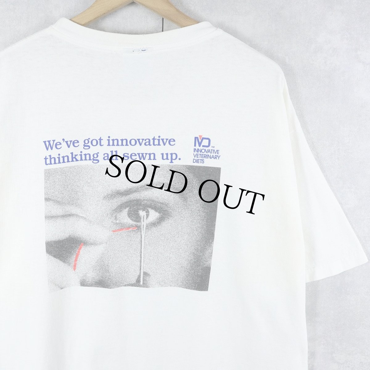 画像1: Innovative Veterinary Diets 企業プリントTシャツ XL (1)