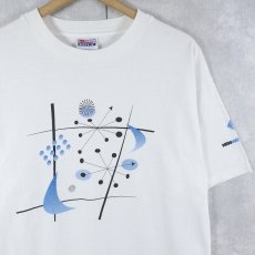 画像1: 90's〜 NewMedia Centers デジタル教育 推進団体プリントTシャツ L (1)
