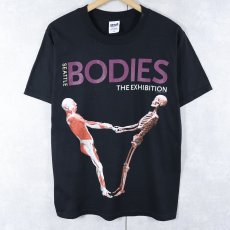 画像1: BODIES THE EXHIBITUON 人体イラスト イベントTシャツ BLACK S (1)