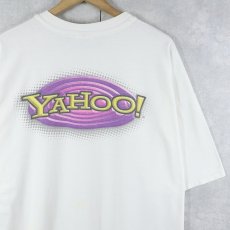 画像1: 2000's YAHOO! IT企業 ロゴプリントTシャツ XXL (1)