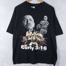 画像1: 90's The Three Stooges USA製 コメディアンプリントTシャツ BLACK XL (1)