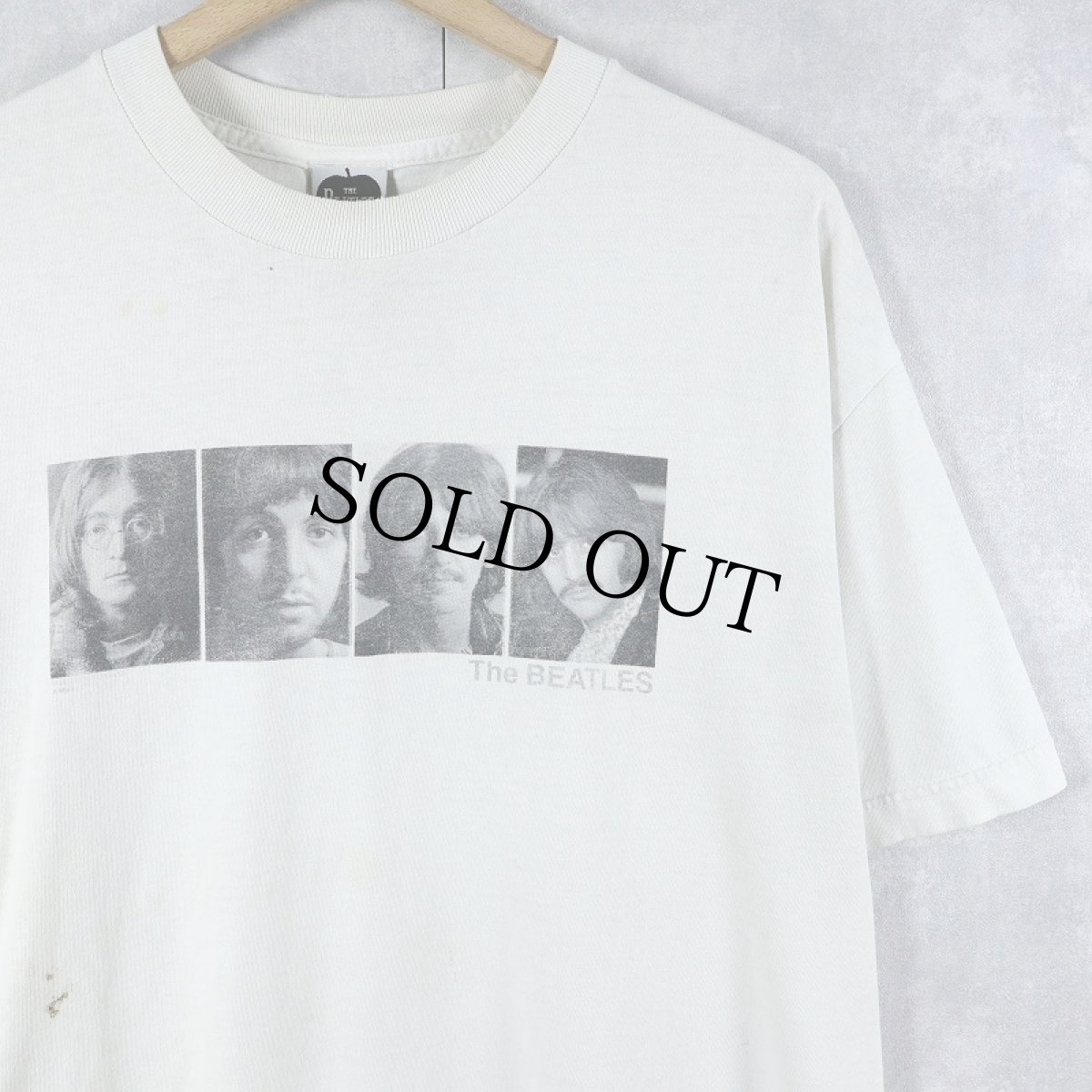 画像1: 2000's THE BEATLES ロックバンドプリントTシャツ L (1)