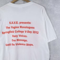 画像2: "Vagina" 企業パロディ エロプリントTシャツ L (2)