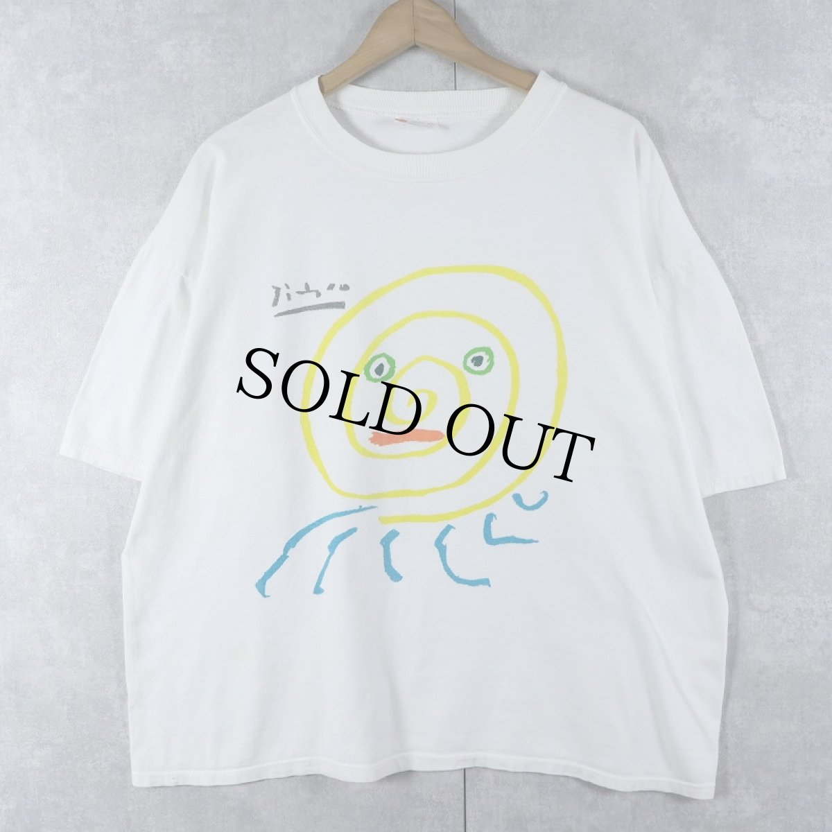 画像1: Pablo Picasso アートプリントTシャツ XL (1)