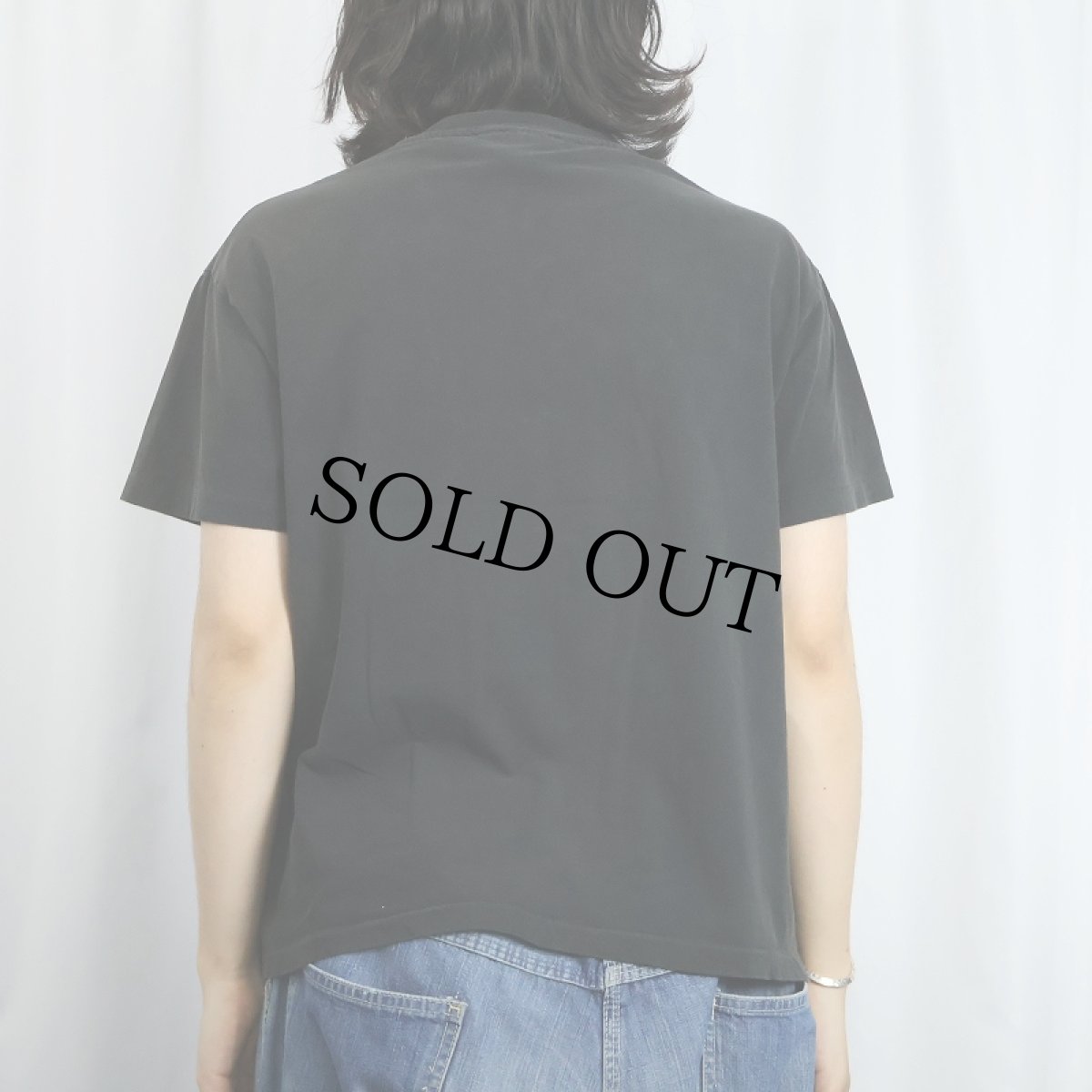 画像3: 90's Hanes USA製 無地 ポケットTシャツ BLACK L (3)