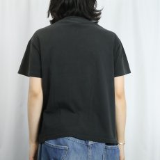画像3: 90's Hanes USA製 無地 ポケットTシャツ BLACK L (3)