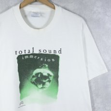 画像1: 90's Oak Technology "total sound immersion" 企業プリントTシャツ L (1)