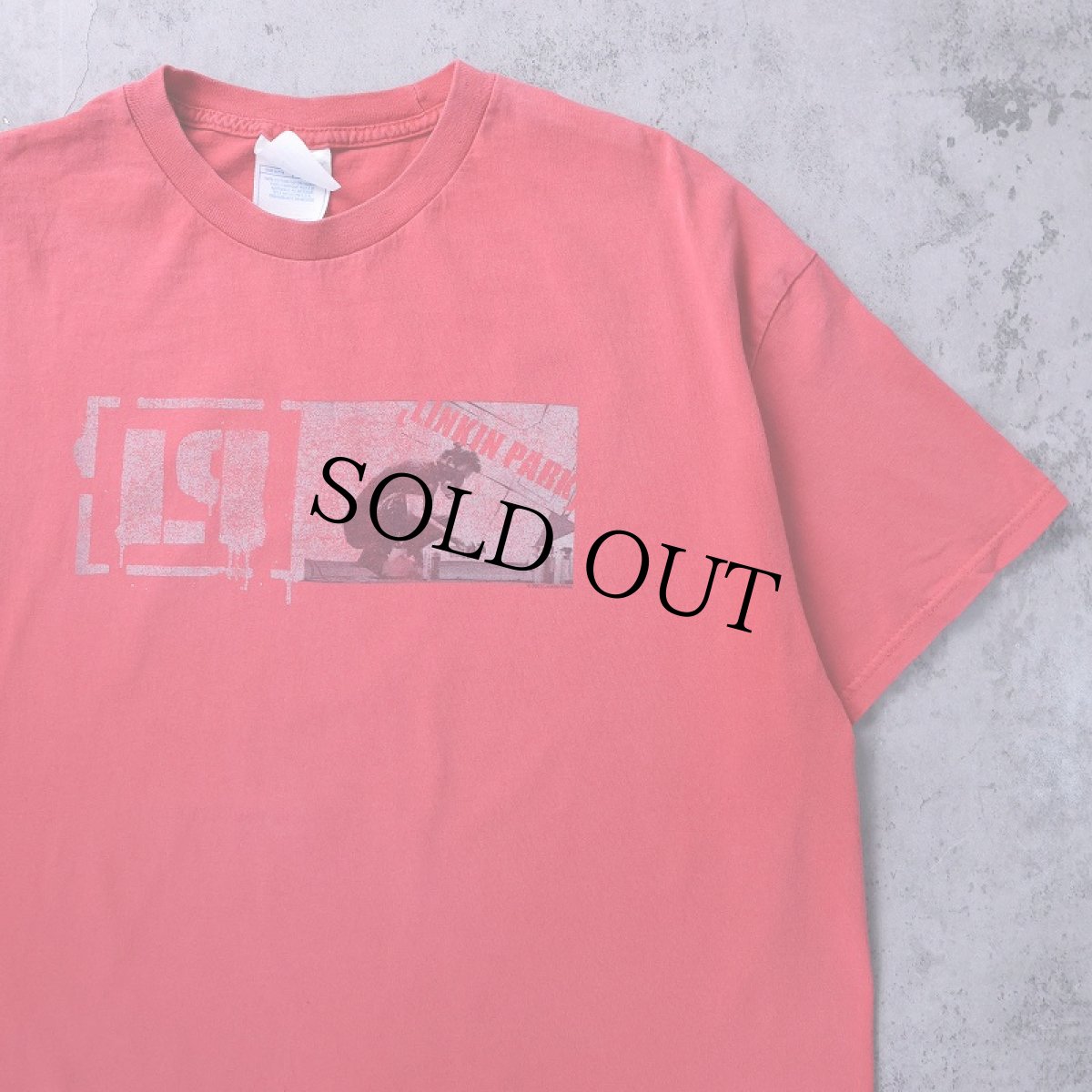 画像1: 2000's Linkin Park ロックバンドプリントTシャツ XL (1)