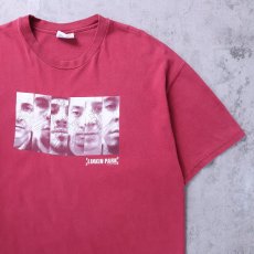 画像1: 2000's Linkin Park ロックバンドプリントTシャツ XL (1)
