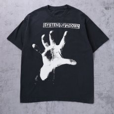 画像1: System of a Down "Toxicity" ニュー・メタルバンド アルバムプリントTシャツ BLACK (1)
