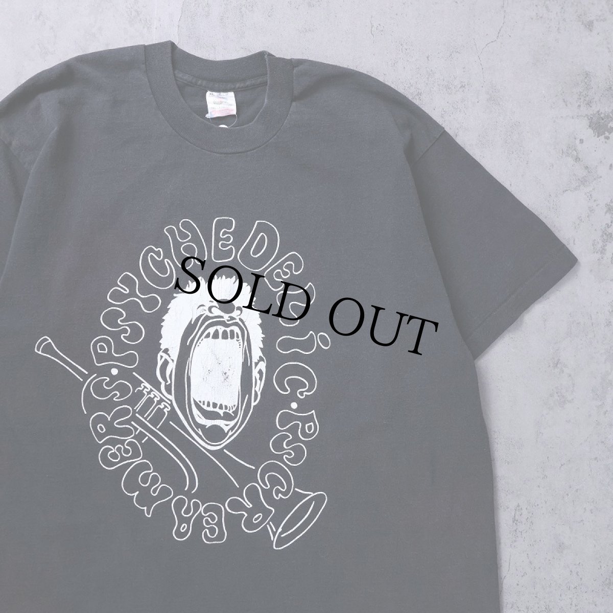 画像1: 90's PSYCHEDELICREAM USA製 プリントTシャツ XL (1)