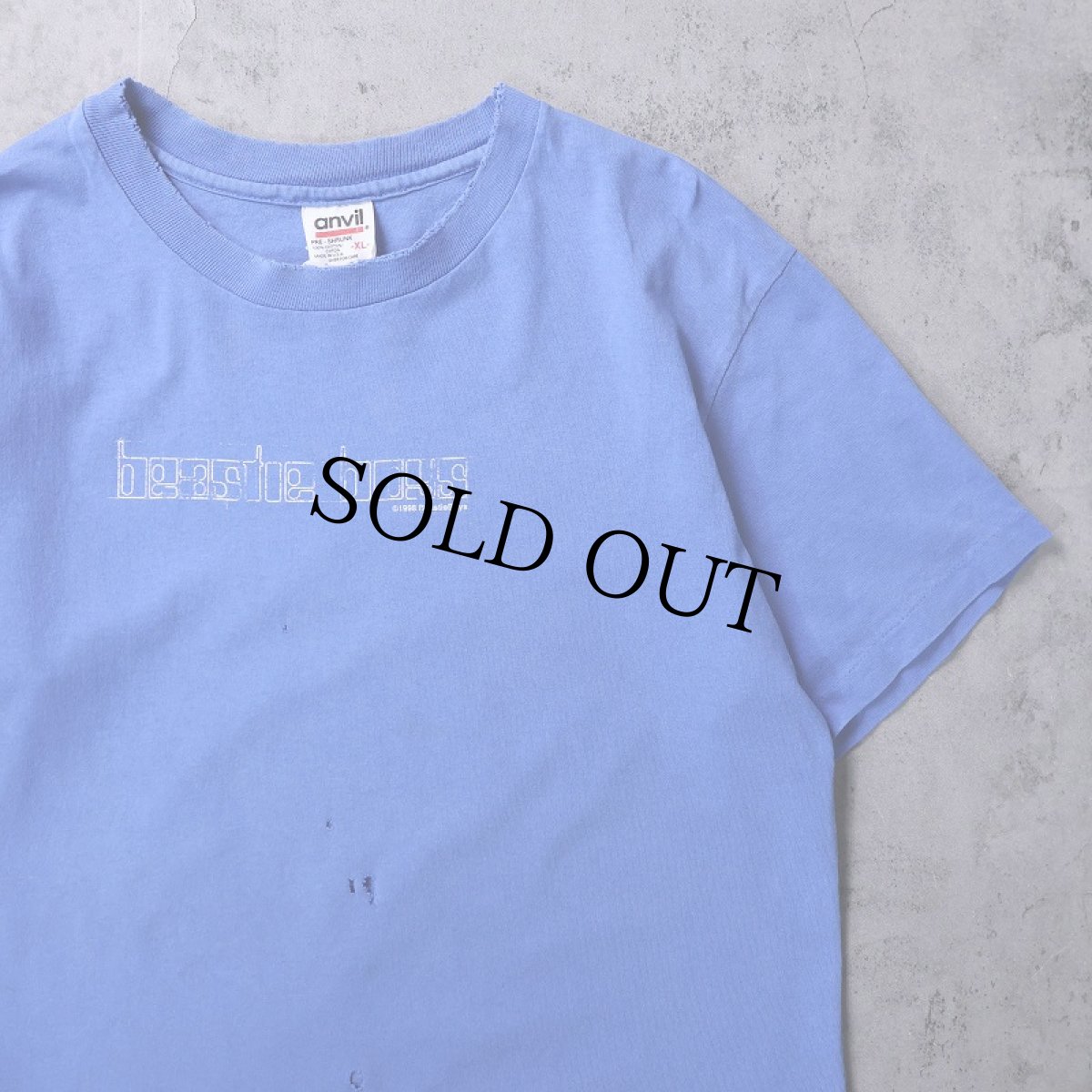 画像1: 90's Beastie Boys USA製 "Hello Nasty" ヒップホップ・グループ アルバムプリントTシャツ XL (1)