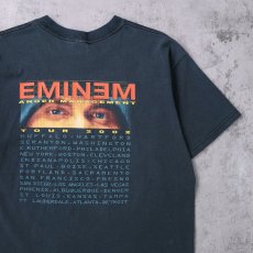 画像2: 2002 EMINEM "The Eminem Show" ラッパーアルバムプリントTシャツ BLACK L (2)