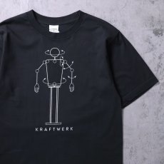 画像1: KRAFTWERK 電子音楽グループ プリントTシャツ BLACK M (1)