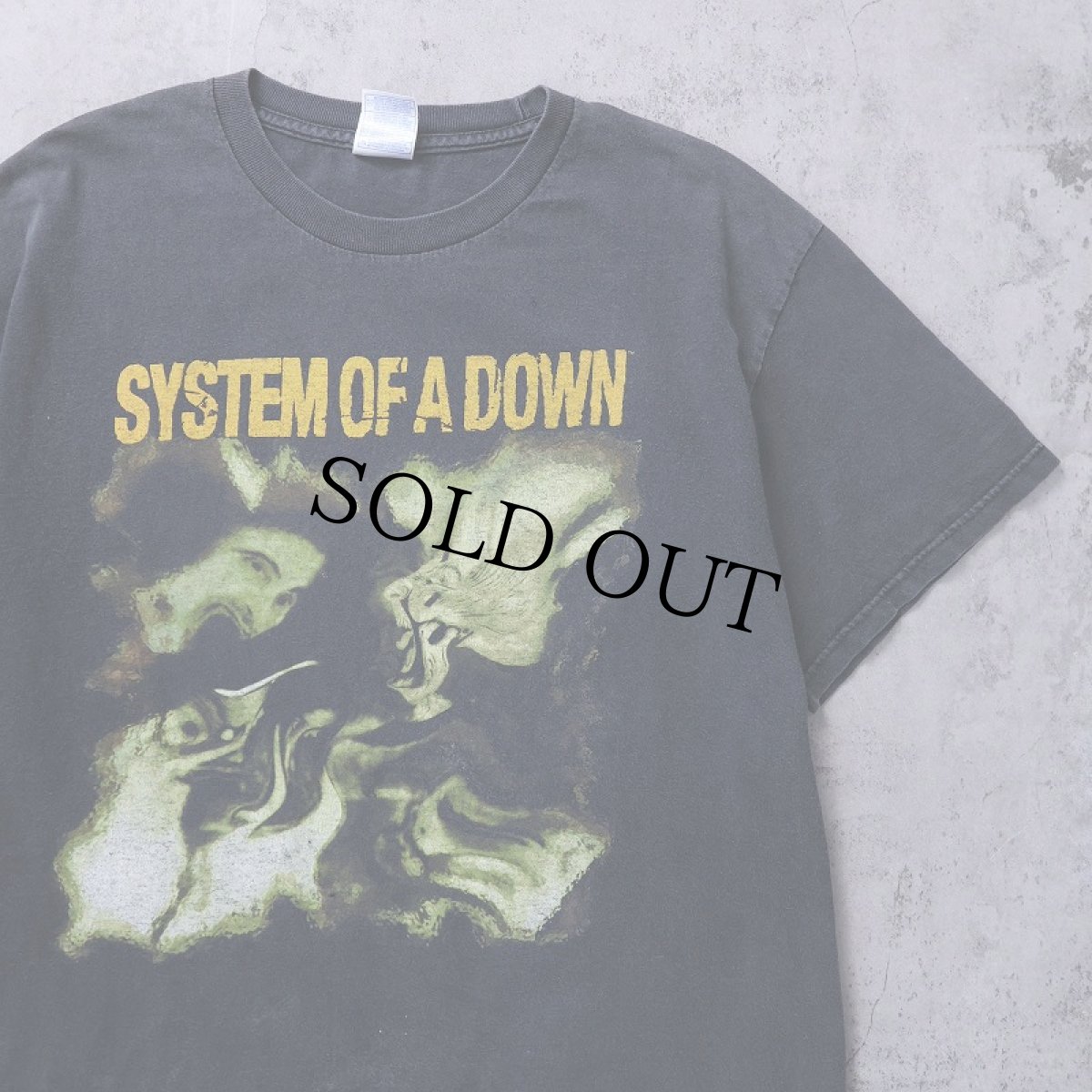 画像1: System of a Down "Toxicity" ニュー・メタルバンド アルバムプリントTシャツ BLACK L (1)