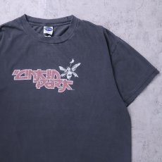 画像1: 2000's Linkin Park "Hybrid Theory" ロックバンド アルバムプリントTシャツ BLACK XL (1)