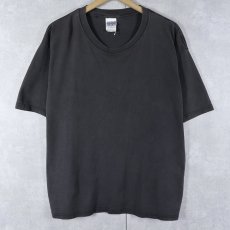 画像1: GILDAN 無地Tシャツ BLACK L (1)
