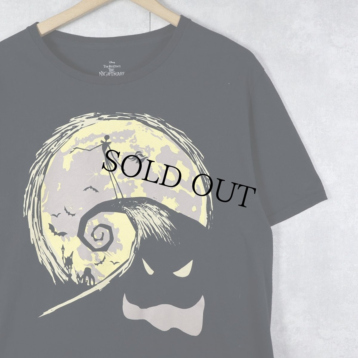 画像1: The Nightmare Before Christmas ファンタジー映画 プリントTシャツ L (1)