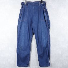 画像1: 50's デニムパンチパンツ W28-29 (1)
