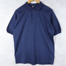 画像1: SCREEN STARS ポロシャツ NAVY M (1)