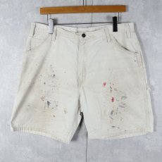 画像2: Dickies × SHERWIN WILLIAMS ペンキペイント ペインターショーツ W35 (2)