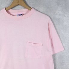 画像2: 90's USA製 "WE KEEP THEM FIT TO FIGHT" 造船所プリント ポケットTシャツ L (2)