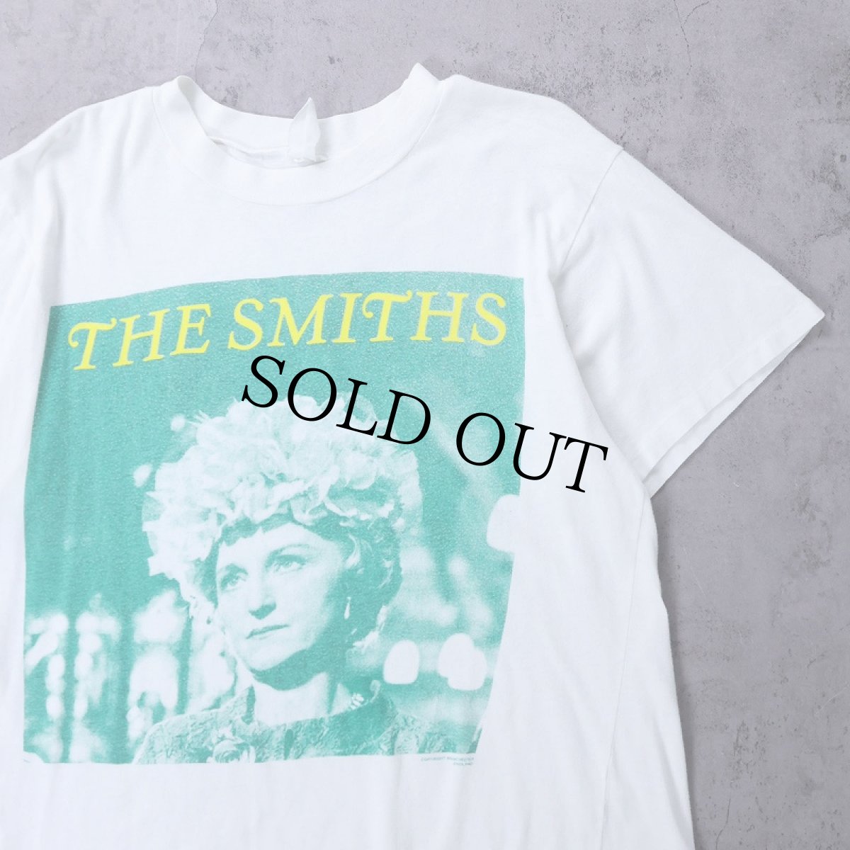 画像1: 80's THE SMITHS "I Started Something I Couldn’t Finish" ロックバンドプリントTシャツ (1)
