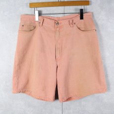 画像1: POLO Ralph Lauren USA製 カラーデニムショーツ W34 (1)