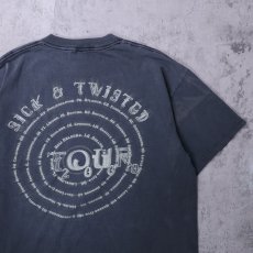 画像2: 2000's Korn "Sick & Twisted" メタルバンド ツアープリントTシャツ BLACK XL (2)
