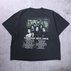 画像2: 2000's Korn "Greatest Hits Tour" ロックバンド ツアープリントTシャツ BLACK XL (2)