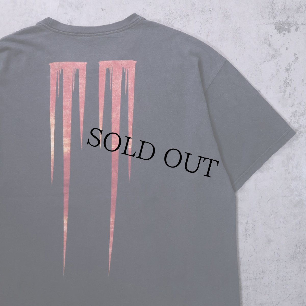 画像2: 00's MARILYN MANSON ロックミュージシャン プリントTシャツ BLACK (2)